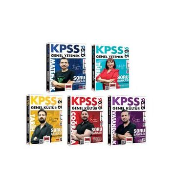 Yargı Yayınları 2026 KPSS Genel Yetenek Genel Kültür 5'li Soru Bankası Seti