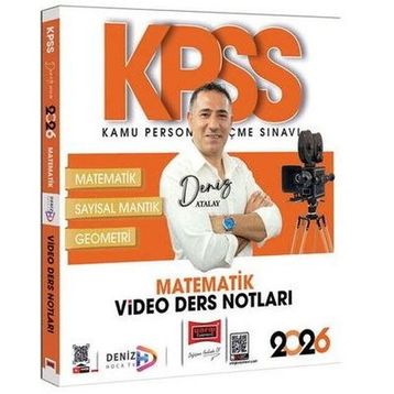 Yargı Yayınları 2026 KPSS Genel Yetenek Matematik Video Ders Notları