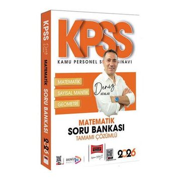 Yargı Yayınları 2026 KPSS Genel Yetenek Tamamı Çözümlü Matematik Soru Bankası