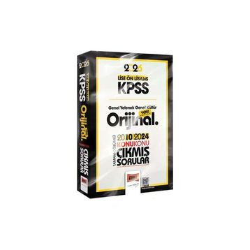 Yargı Yayınları 2026 KPSS Lise Ön Lisans GK GY Orijinal 2010-2024 Konu Konu Çıkmış Sorular