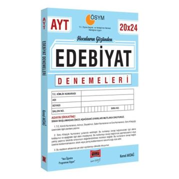 Yargı Yayınları AYT Hocaların Gözünden 20x24 Edebiyat Denemeleri
