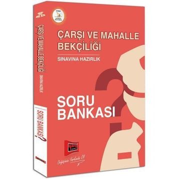 Yargı Yayınları Çarşı ve Mahalle Bekçiliği Sınavına Hazırlık Soru Bankası