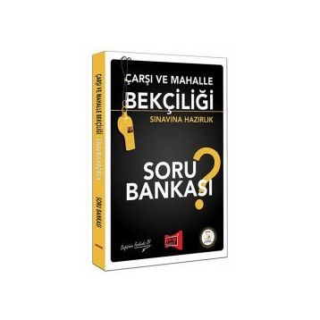 Yargı Yayınları Çarşı ve Mahalle Bekçiliği Sınavına Hazırlık Soru Bankası