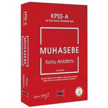 Yargı Yayınları KPSS A Grubu Muhasebe Konu Anlatımı