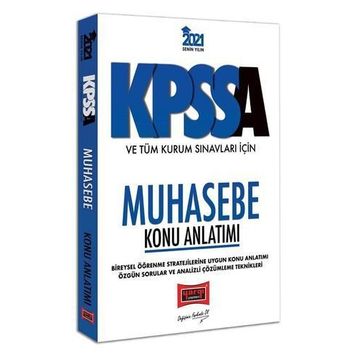 Yargı Yayınları KPSS A Grubu Muhasebe Konu Anlatımı