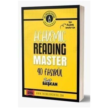 Yargı Yayınları Tüm Akademik İngilizce Sınavları İçin Academic Reading Master 40 Fasikül