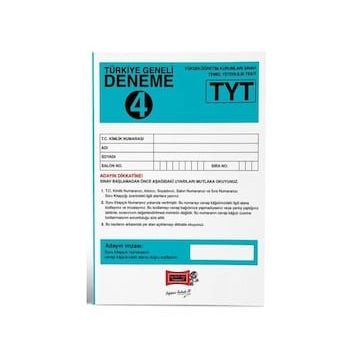 Yargı Yayınları TYT Türkiye Geneli Deneme Sınavı 4