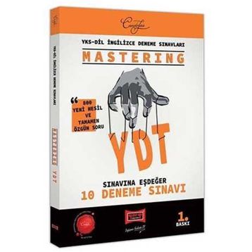 Yargı Yayınları - YKS-DİL İngilizce Deneme Sınavları Mastering YDT 10 Deneme Sınavı 2.Baskı