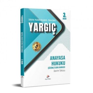 Yargıç Anayasa Hukuku Çözümlü Soru Bankası Yayınları