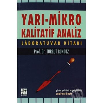 YARI MIKRO KALITATIF ANALIZ LABARATUAR KİTABI - TURGUT GÜNDÜZ