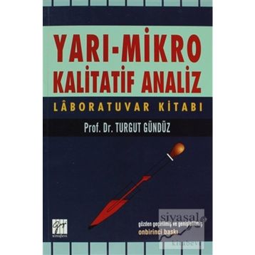 YARI MIKRO KALITATIF ANALIZ LABARATUAR KİTABI - TURGUT GÜNDÜZ
