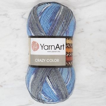 Yarnart 134 Crazy Color Ebruli El Örgü İpi