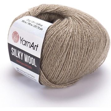 Yarnart 342 Silky Wool El Örgü İpi