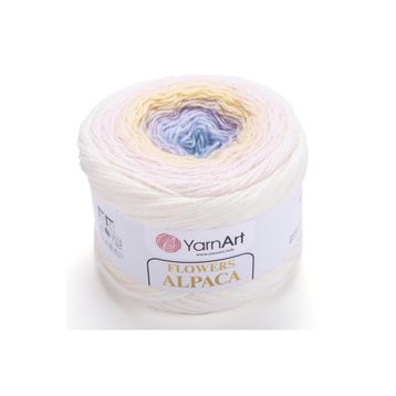 Yarnart 402 Flowers Alpaca Ebruli El Örgü İpi