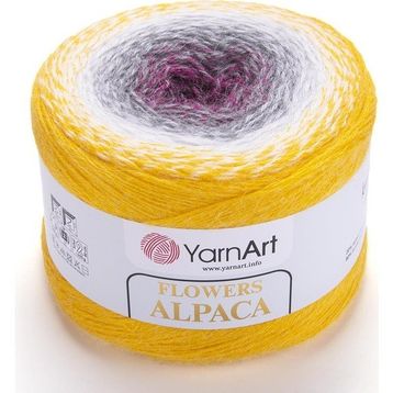 Yarnart 403 Flowers Alpaca Ebruli El Örgü İpi