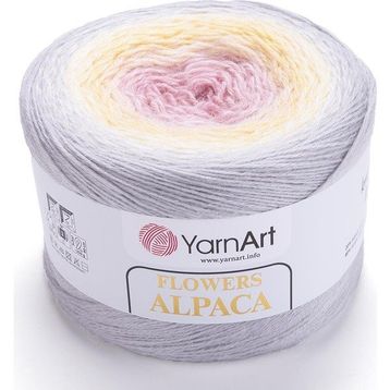 Yarnart 404 Flowers Alpaca Ebruli El Örgü İpi