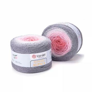 Yarnart 406 Flowers Alpaca Ebruli El Örgü İpi