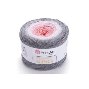 Yarnart 406 Flowers Alpaca Ebruli El Örgü İpi
