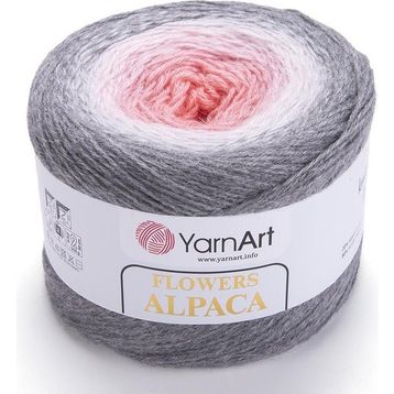 Yarnart 406 Flowers Alpaca Ebruli El Örgü İpi