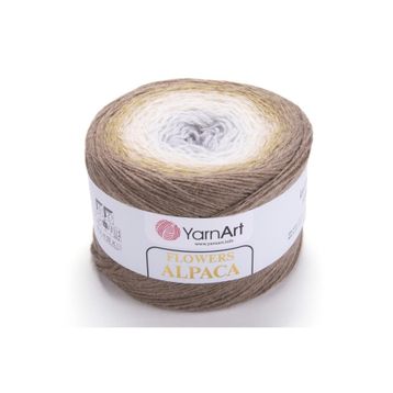 Yarnart 407 Flowers Alpaca Ebruli El Örgü İpi