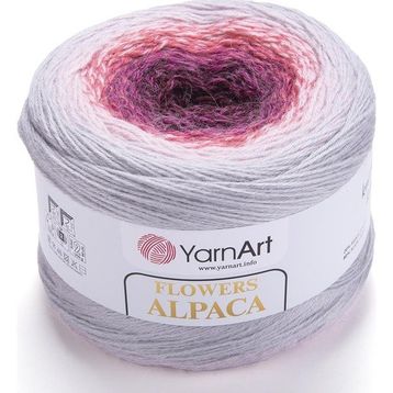 Yarnart 408 Flowers Alpaca Ebruli El Örgü İpi