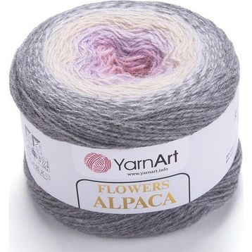 Yarnart 413 Flowers Alpaca Ebruli El Örgü İpi