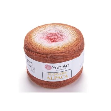 Yarnart 414 Flowers Alpaca Ebruli El Örgü İpi