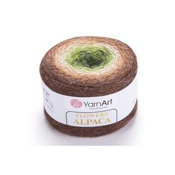 Yarnart 425 Flowers Alpaca Ebruli El Örgü İpi