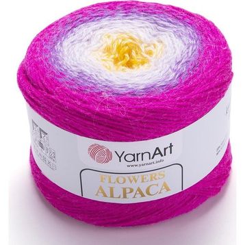 Yarnart 426 Flowers Alpaca Ebruli El Örgü İpi