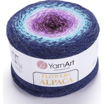 Yarnart 433 Flowers Alpaca Ebruli El Örgü İpi