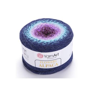 Yarnart 433 Flowers Alpaca Ebruli El Örgü İpi
