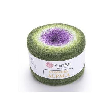 Yarnart 435 Flowers Alpaca Ebruli El Örgü İpi