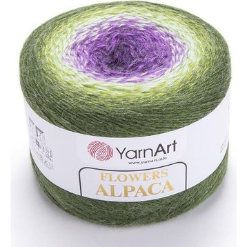 Yarnart 435 Flowers Alpaca Ebruli El Örgü İpi