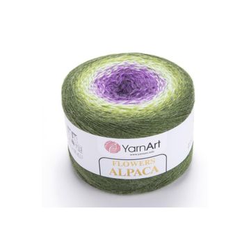 Yarnart 435 Flowers Alpaca Ebruli El Örgü İpi