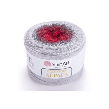 Yarnart 436 Flowers Alpaca Ebruli El Örgü İpi