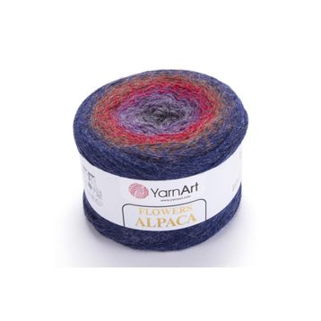 Yarnart 439 Flowers Alpaca Ebruli El Örgü İpi