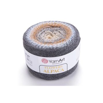 Yarnart 440 Flowers Alpaca Ebruli El Örgü İpi