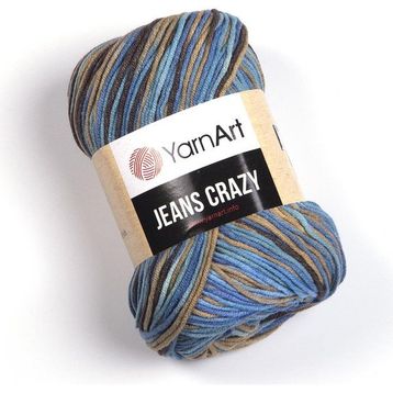 Yarnart 7202 Jeans Crazy Ebruli El Örgü İpi