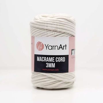 Yarnart 752 Macrame Cord 3 mm VR Makrome El Örgü İpi