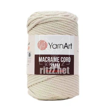 Yarnart 753 Macrame Cord 3 mm VR Makrome El Örgü İpi
