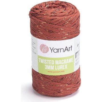 Yarnart 785 Twisted Macrame Lurex 3 mm El Örgü İpi