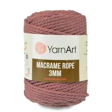 Yarnart 792 Gül Kurusu Macrame Rope 3 mm İplik