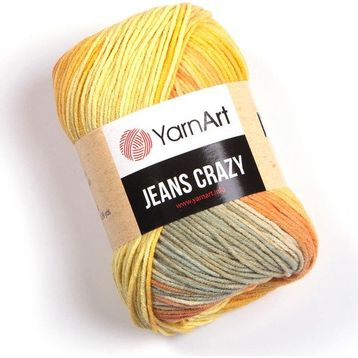 Yarnart 8210 Jeans Crazy Ebruli El Örgü İpi