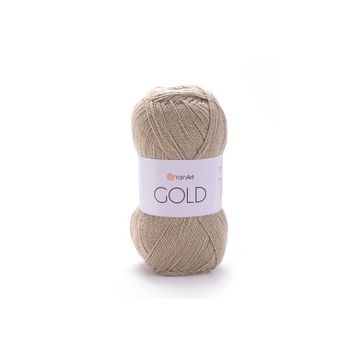 Yarnart 9048 Gold Simli El Örgü İpi