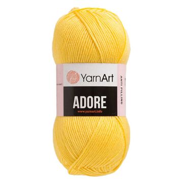 Yarnart Adore 332 Açık Sarı İplik