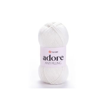 Yarnart Adore 357 İnci Beyazı İplik