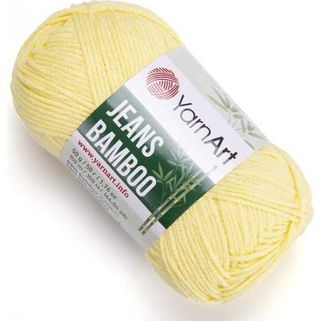 Yarnart Jeans Bamboo 104 Limon Sarı İplik