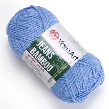 Yarnart Jeans Bamboo 122 Mavi İplik