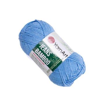 Yarnart Jeans Bamboo 122 Mavi İplik