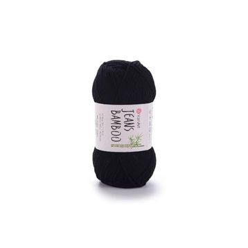 Yarnart Jeans Bamboo 135 Siyah İplik